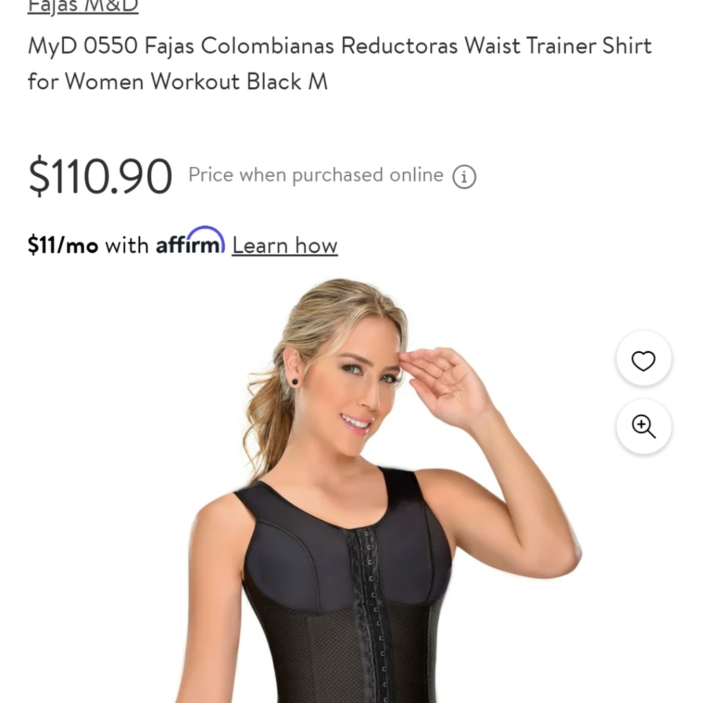 M&D workout vest